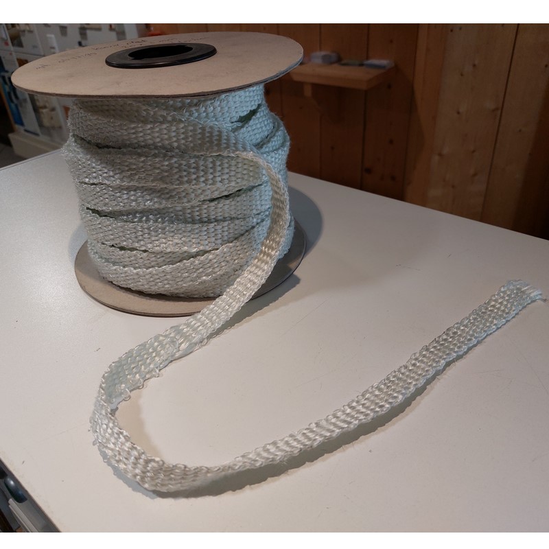 Kachelband 20 x 3 mm - lengte prijs per meter - wit