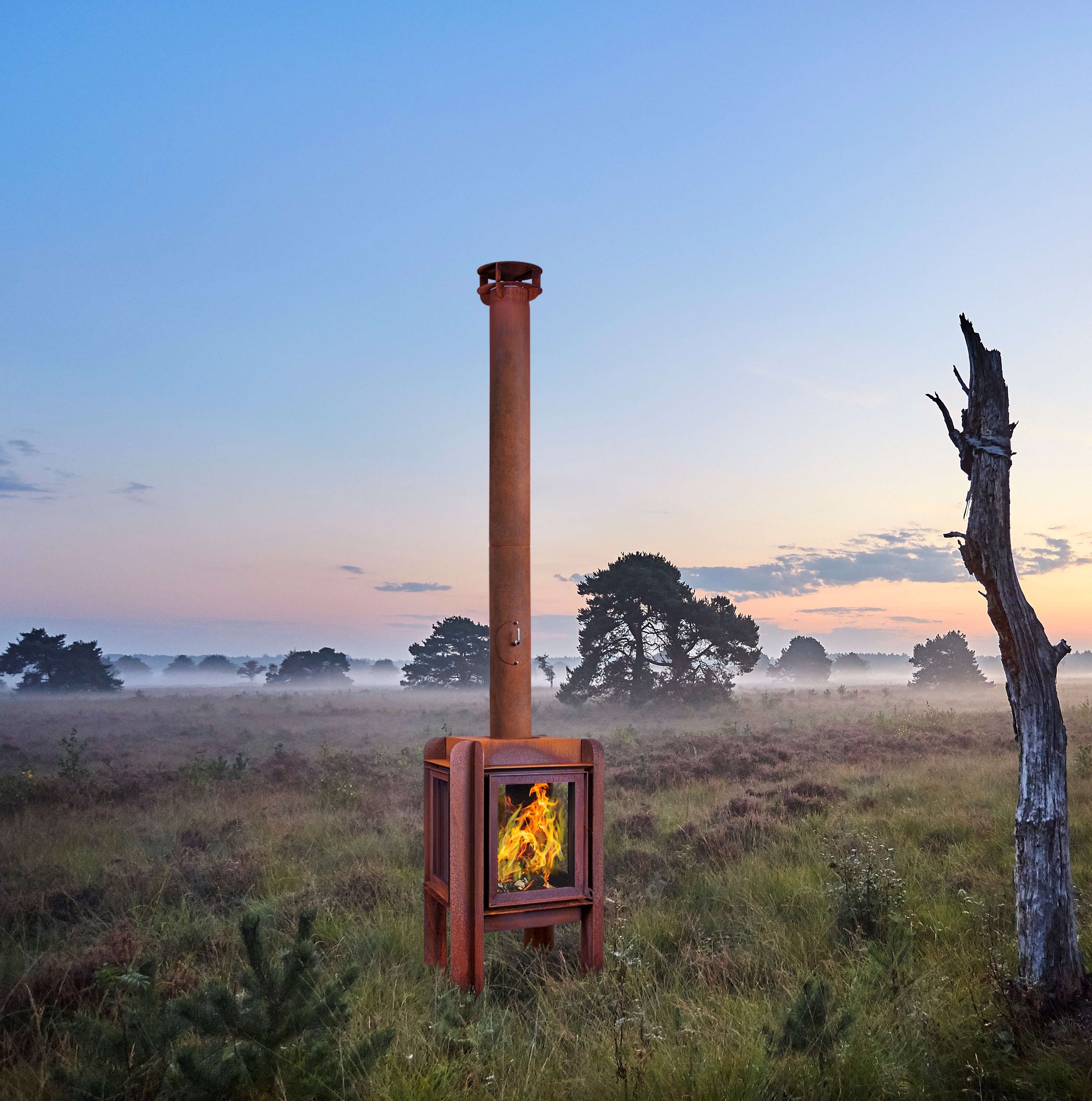 Terrashaard Reny Fennek 50 4 zijden glas