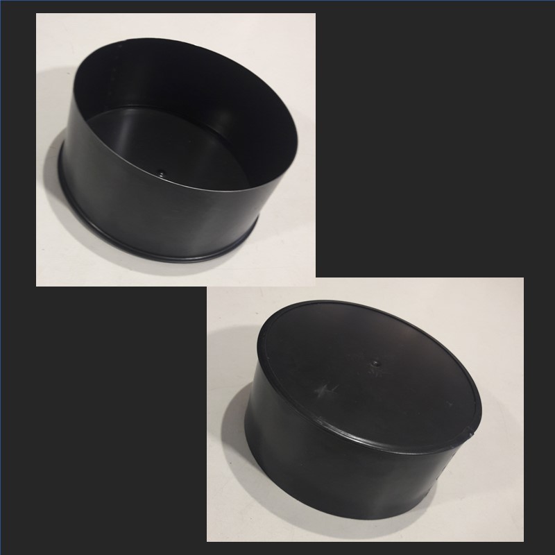 Dop blauw gegloeid - Ø 180 mm " UITLOPEND "