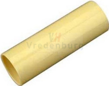 Wavin pvc sok 3/4" (19mm) creme