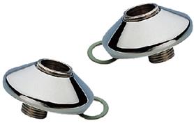 S-koppeling 3/4x1/2" met rozet per stuk