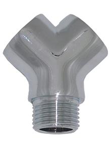 Chroom y-stuk 1/2" bixbuxbi.