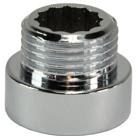 Chroom verlengstuk 3/8"x 10mm