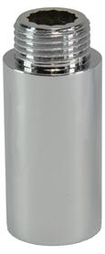 Chroom verlengstuk 3/8"x 50mm