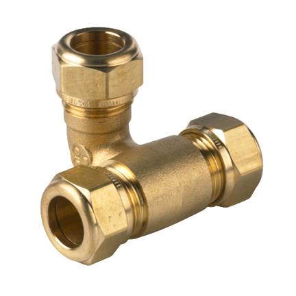 Knel T-koppeling 15x15x15m m met haakse tussenspruit