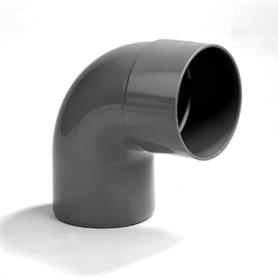 Bocht 125mm 90gr. mof-spie lijm