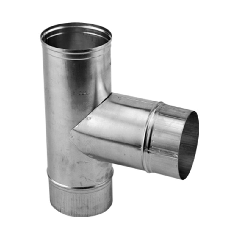 T-stuk 90 gr. Aluminium 110 mm