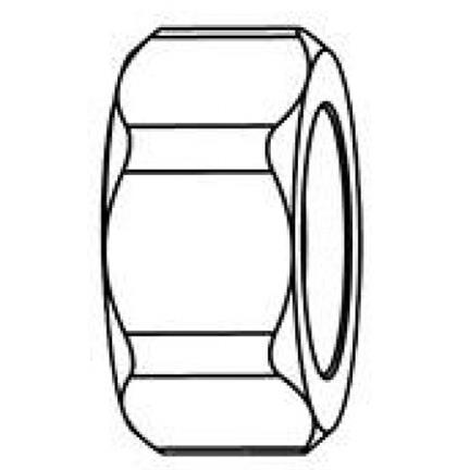 Heim wartel staartstuk DN10 3/8 messing vernikk