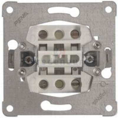 Peha D 612/16 inbouw 2 polige schakelaar