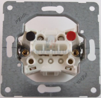 Peha D 550 inbouw 1 polige beldrukker