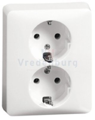 Peha H80.6512W inbouw 2v. wcd mra steek