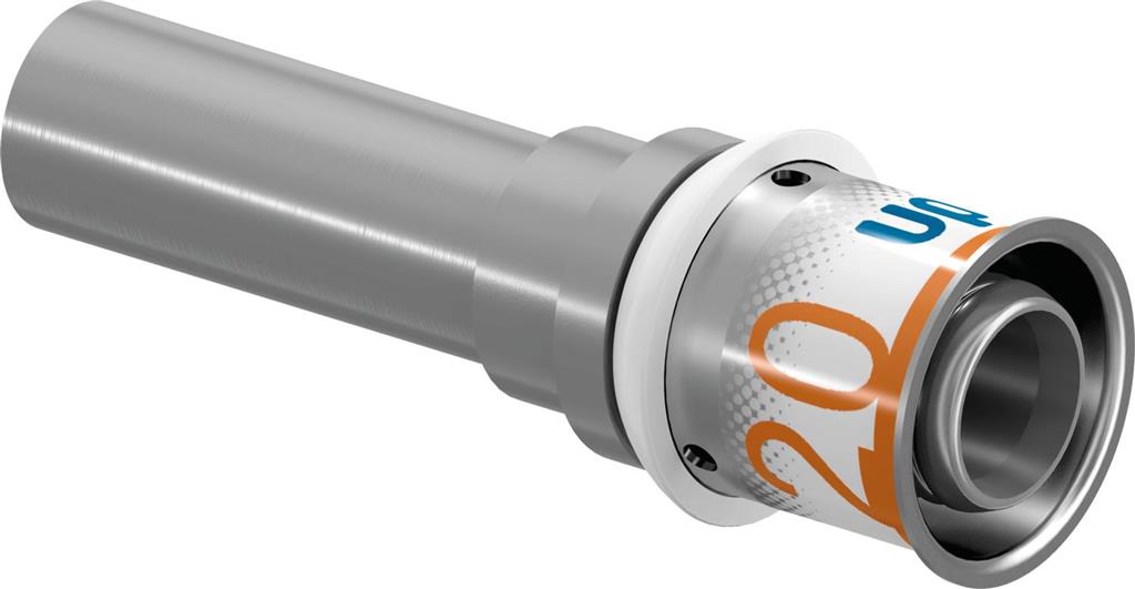 Uponor S-press plus kopp 16 x 15mm buis lang 40mm 1070615