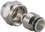 Uponor kopp. NL 2-dlg buis 16mm naar knelkopp. 15mm 1048101
