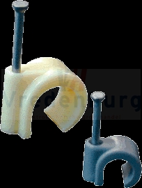 Mepac 421315 spijkerclips grijs 16/19mm