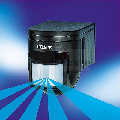 Steinel IS140-2 zwart bewegingsmelder IP54