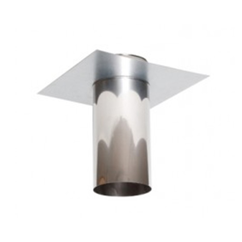 Afdekplaat onder / boven Ø 130 mm