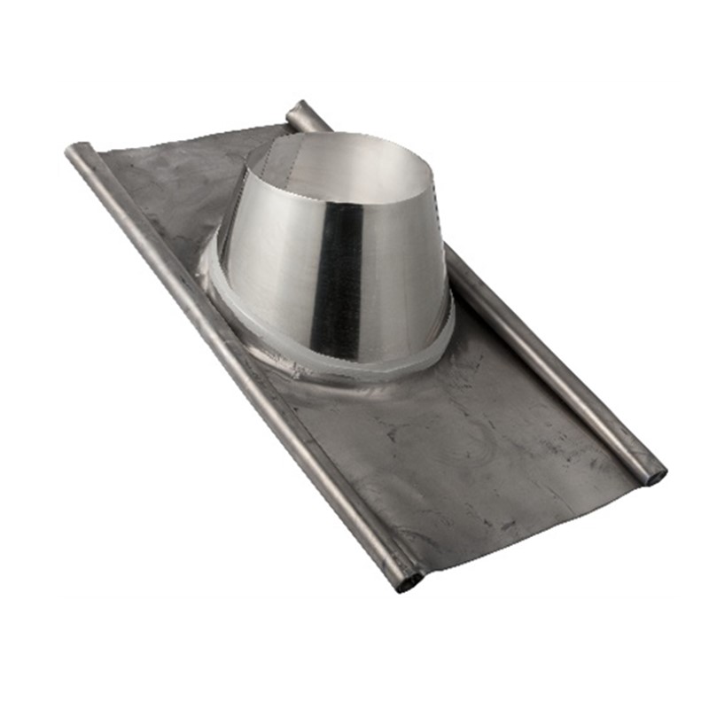 Dakdoorvoer 15-40° loodslab 150mm  Isoduct