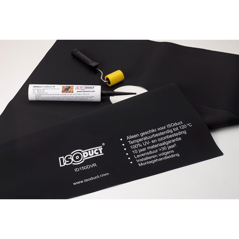 Rubber dakdoorvoerset 150 mm  Isoduct