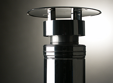 Trekkende kap (incl topsektie) 150mm  Isoduct