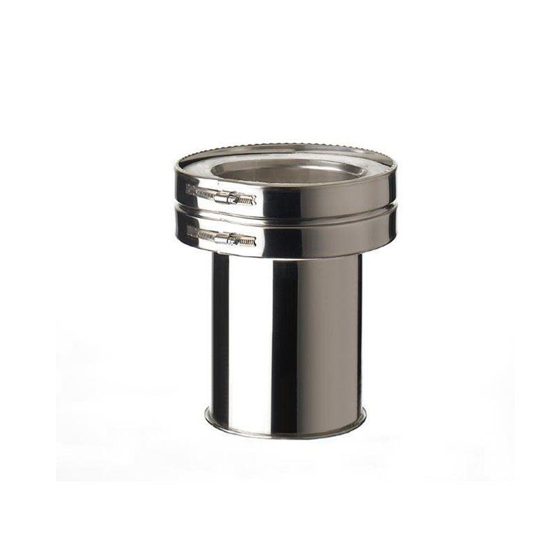 Aansluitstuk + Nisbus 125mm  Isoduct