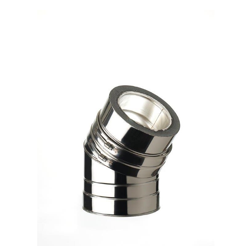 Bocht element 45 graden Ø 125mm  Isoduct