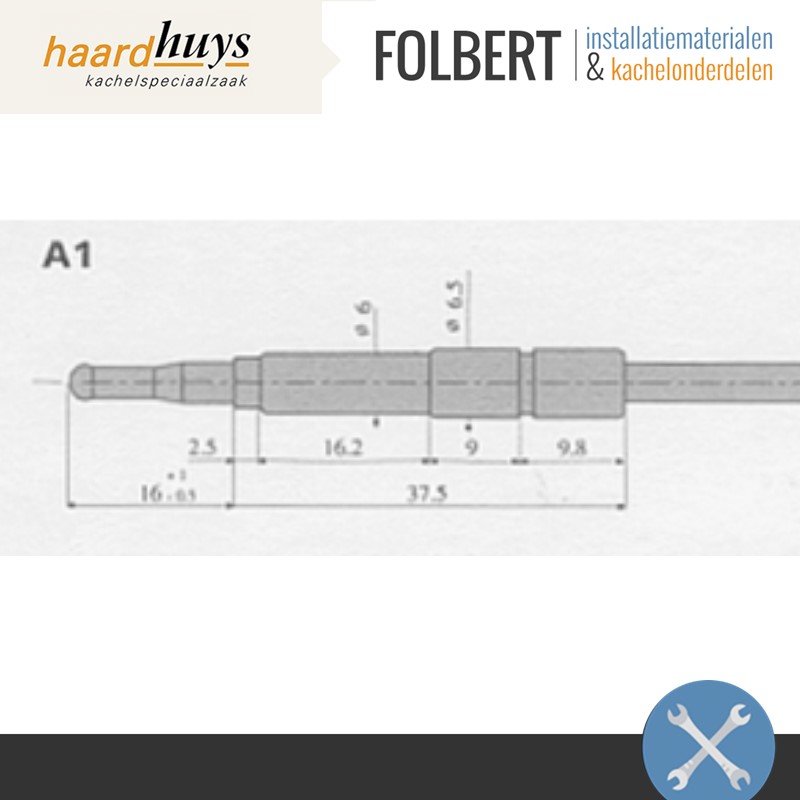 Thermokoppel A1 M9 L750