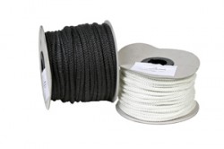 Kachelkoord rond 6 mm wit - lengte prijs per meter