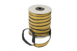 Zelfklevend kachelband 20 x 2 mm - lengte prijs per meter - zwart