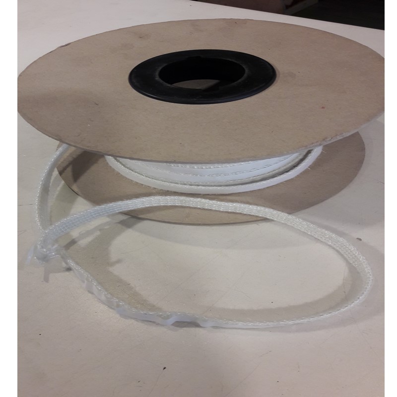 Zelfklevend kachelband 20 x 3 mm - lengte prijs per rol 50 meter - wit