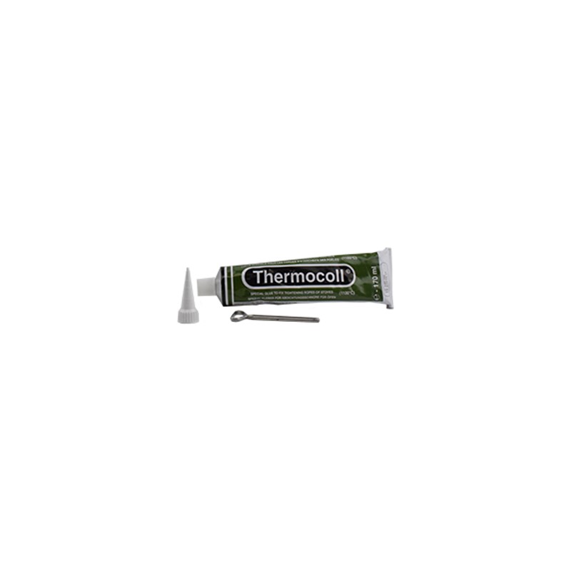 Thermocoll hittebestendige lijm - tube 170 ml zwart