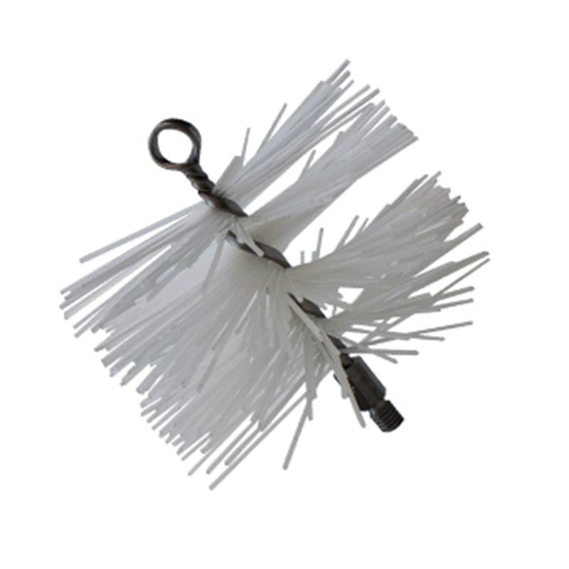 Nylonborstel Ø 180 mm exclusief adapter