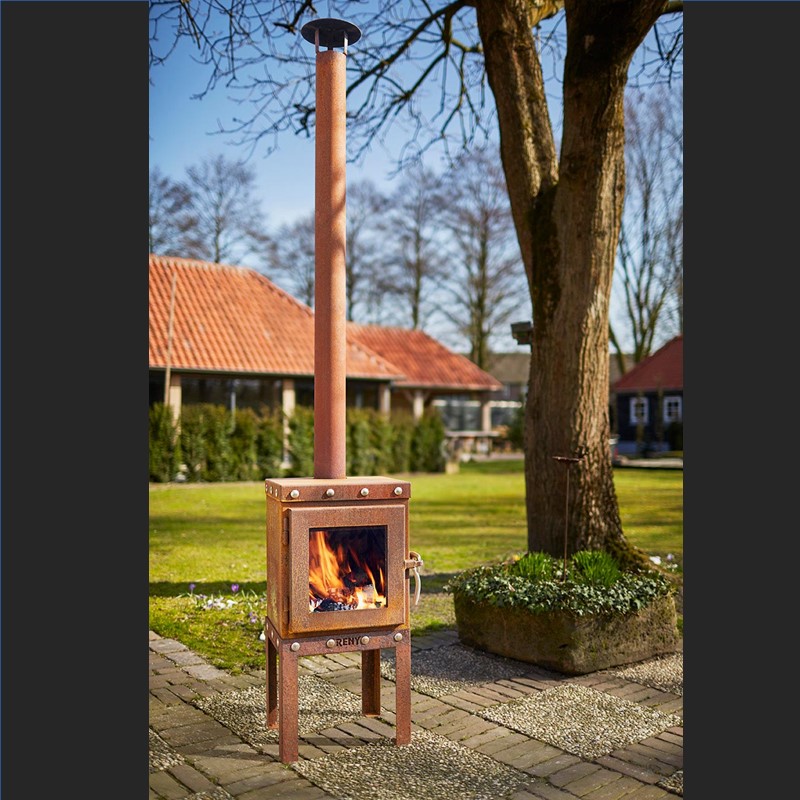 Terrashaard Piquia Reny vierpoot - Corten