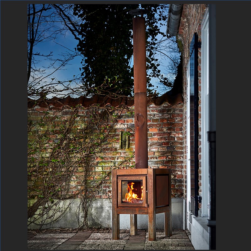 Terrashaard Reny Quaruba L 1 zijde glas - Corten