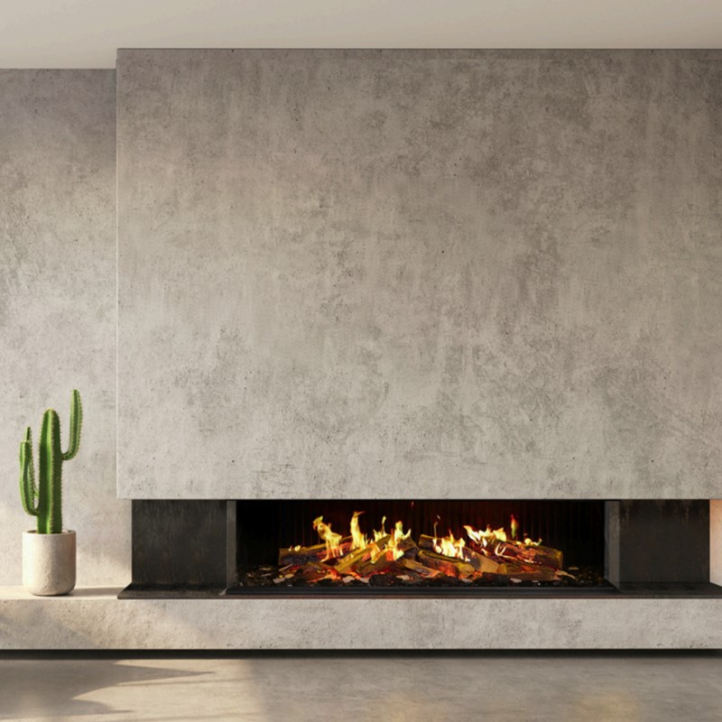 Trimline iX15 Solus elektrische haard