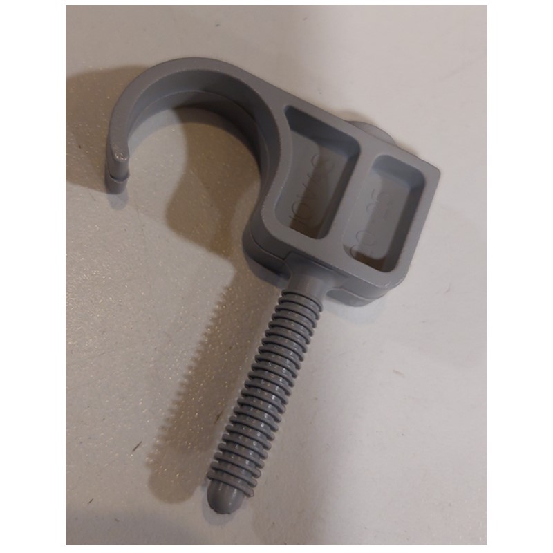 Hovas enkele inslagbeugel nylon 14-20 mm