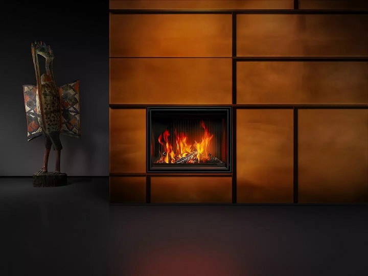 Inbouw houthaard Evolux 70/55