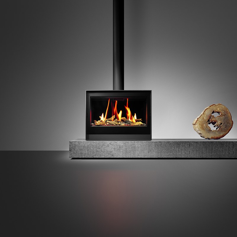 Vrijstaande gaskachel Box 80 gas