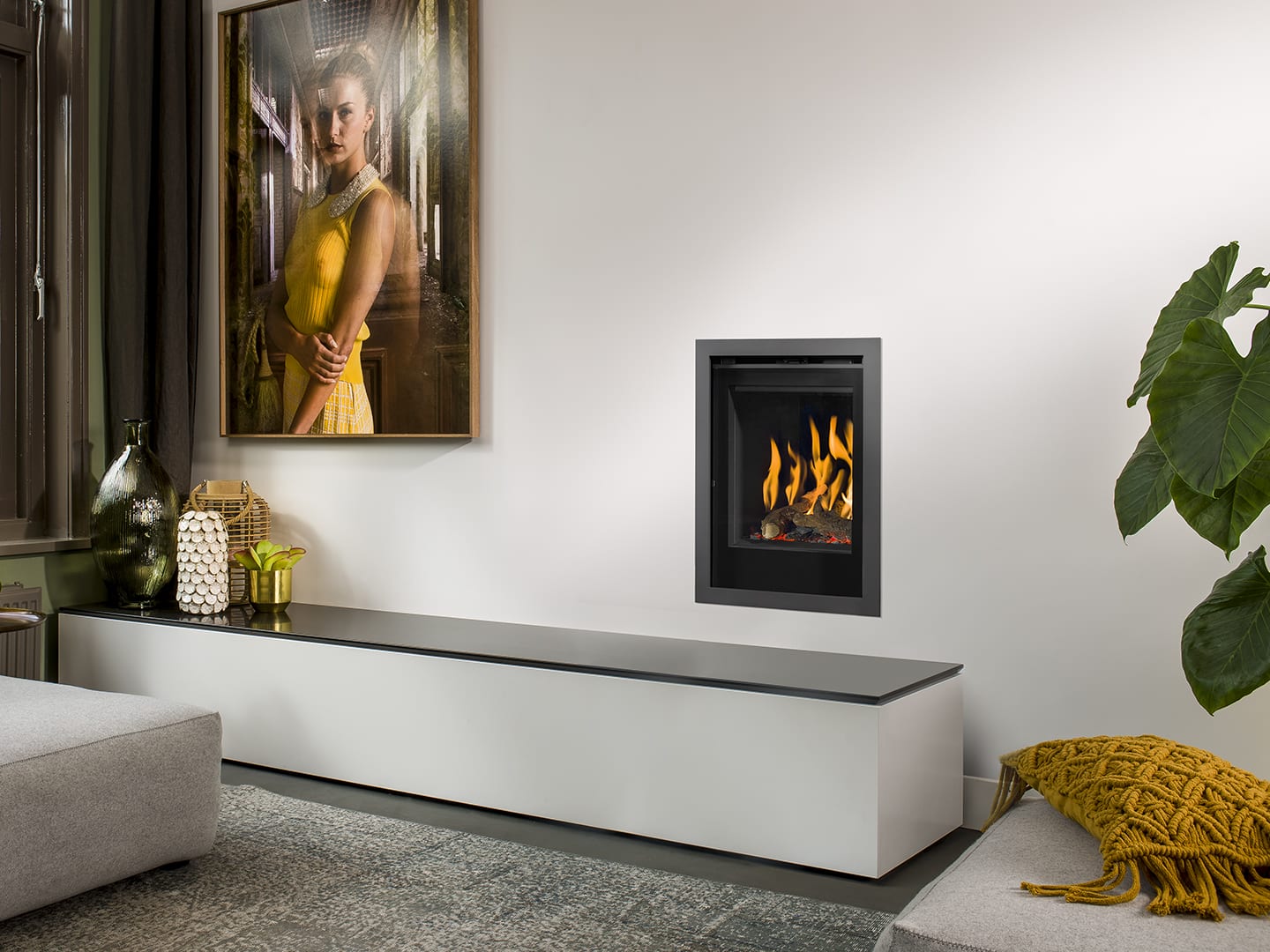 Inzet gashaard Gas Fire Smart 45-60