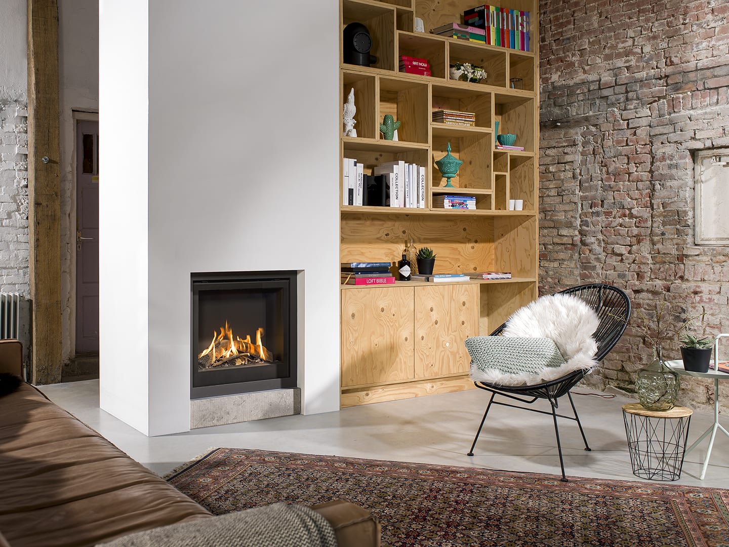Inzet gashaard Gas Fire Smart 75-80