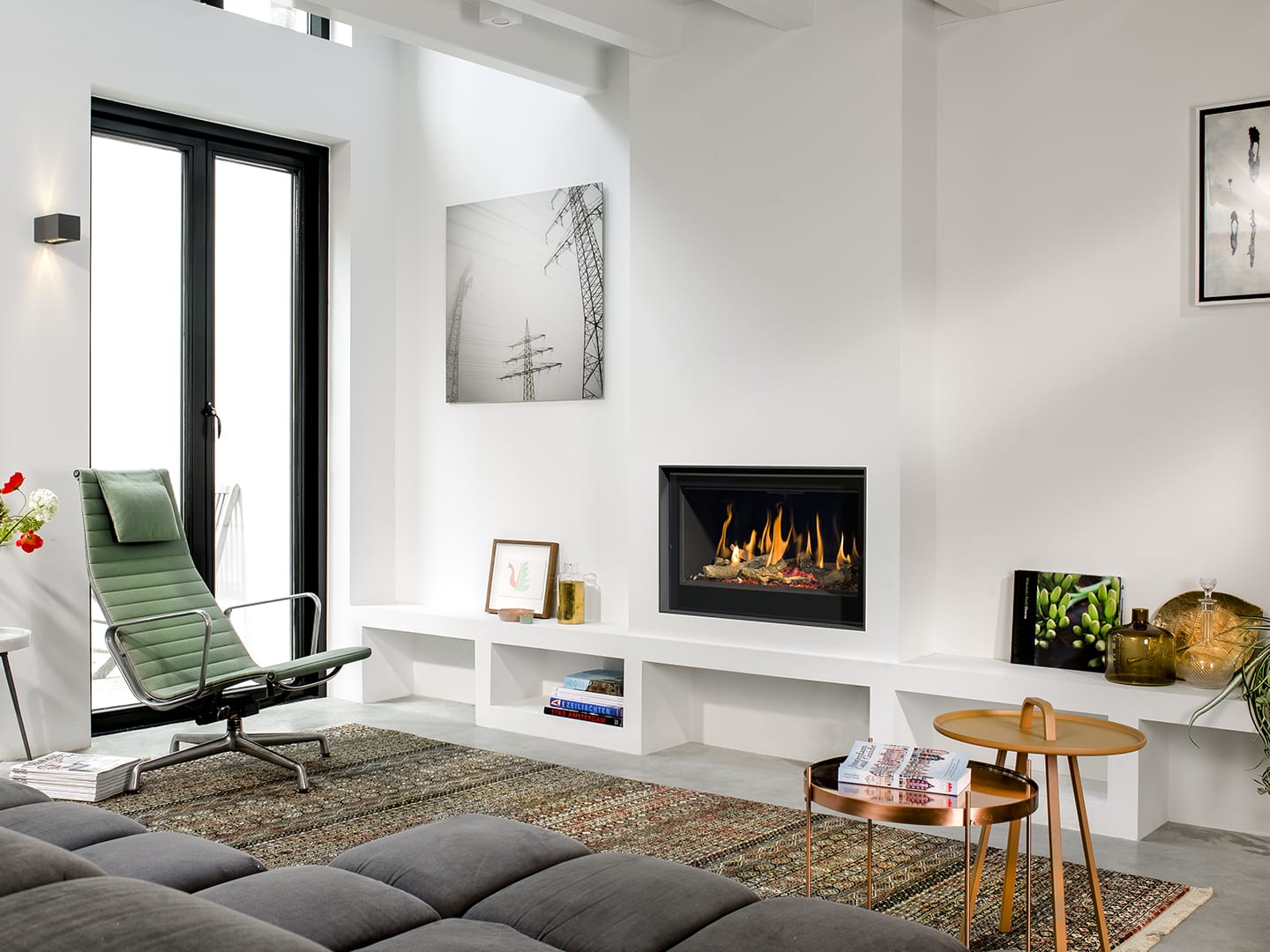 Inzet gashaard Gas Fire Smart 80-60