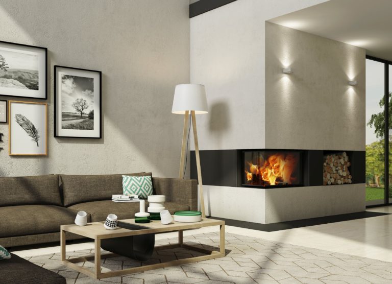 Heat hoek rechts liftdeurhaard 852LE21