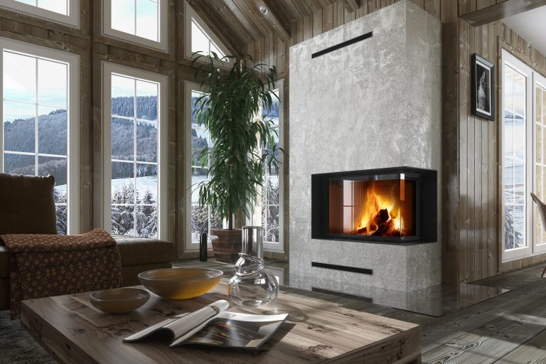 Impression hoek liftdeurhaard rechts 853LH21