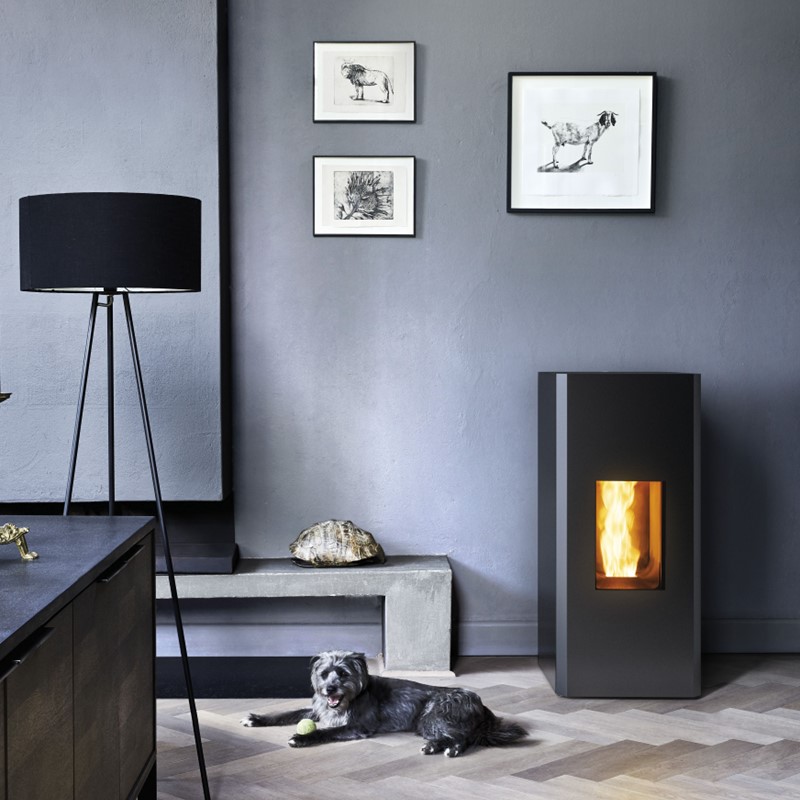 Vrijstaande Pelletkachel Mako Comfort Air M+