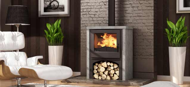 Vrijstaande houtkachel Cottage Speksteen