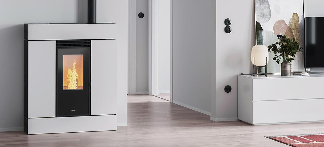 Vrijstaande Pelletkachel Espa Staal