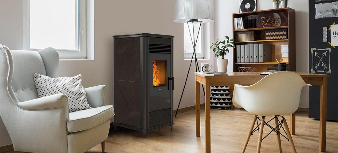 Vrijstaande Pelletkachel CV HRV Torsby Staal