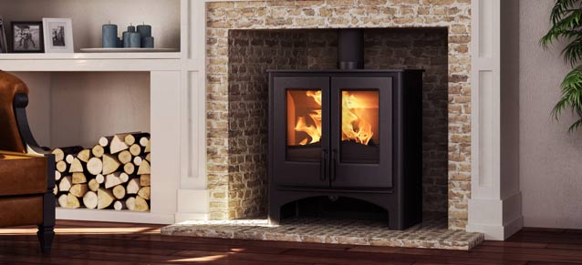 Vrijstaande houtkachel Lodge