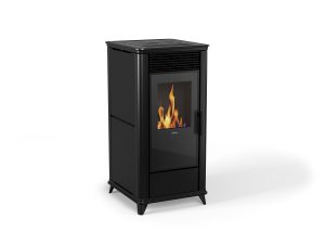 Vrijstaande Air-plus Pelletkachel Torsby zwart