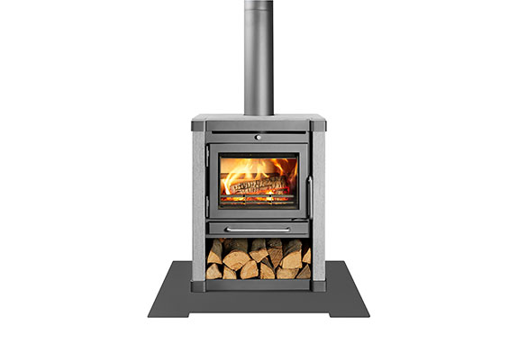 Vrijstaande houtkachel Retro XXL Speksteen