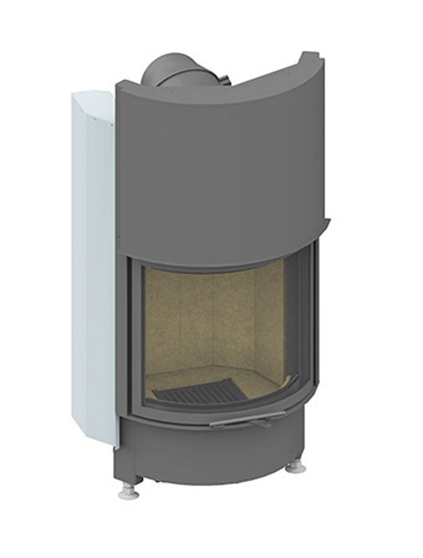 Hout inbouwhaard Ronda 55 H met liftdeur